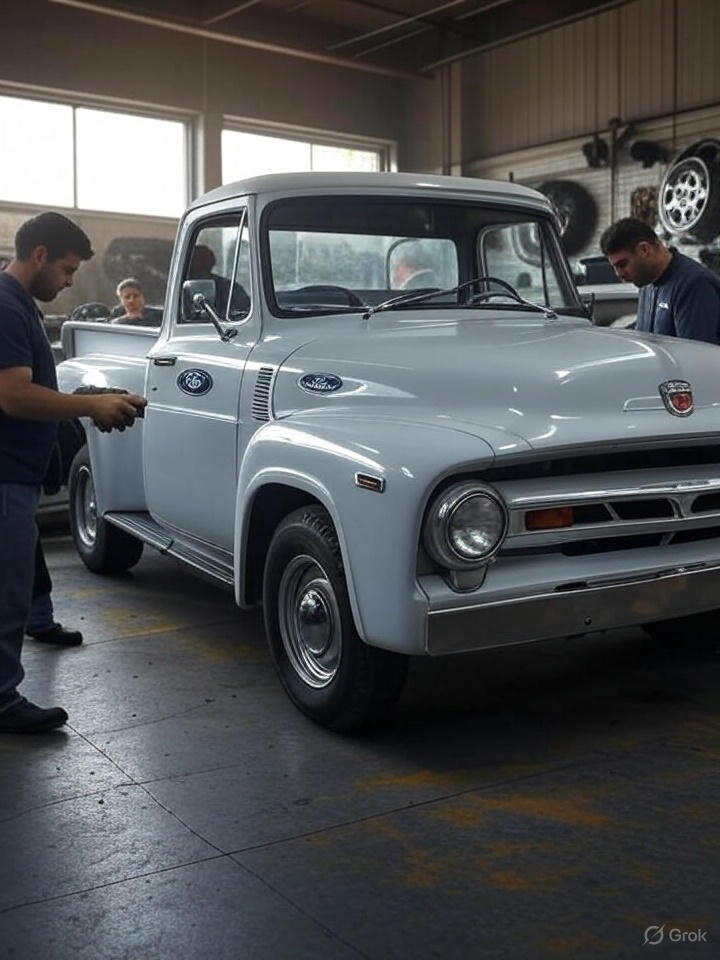 Bel Ford pickup v naši delavnici